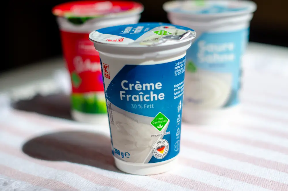 Schmand als Creme fraiche Ersatz