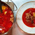 Ukrainische Gulaschsuppe Bogrács Rezept
