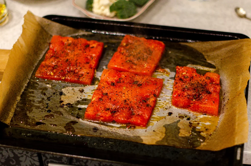 Gegrillte Wassermelone