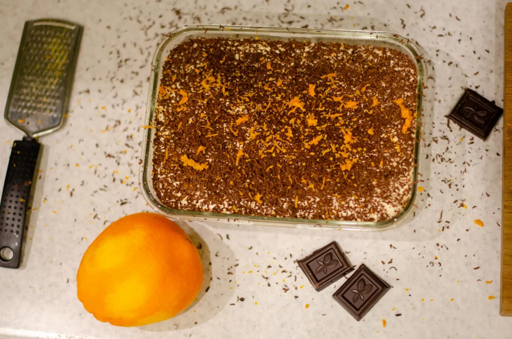 Tiramisu mit Cognac und Orangenschale Rezept
